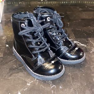 Cute cat combat boots!